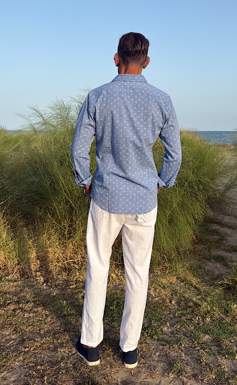 Pantalon Blanco Mauro - Imagen 4