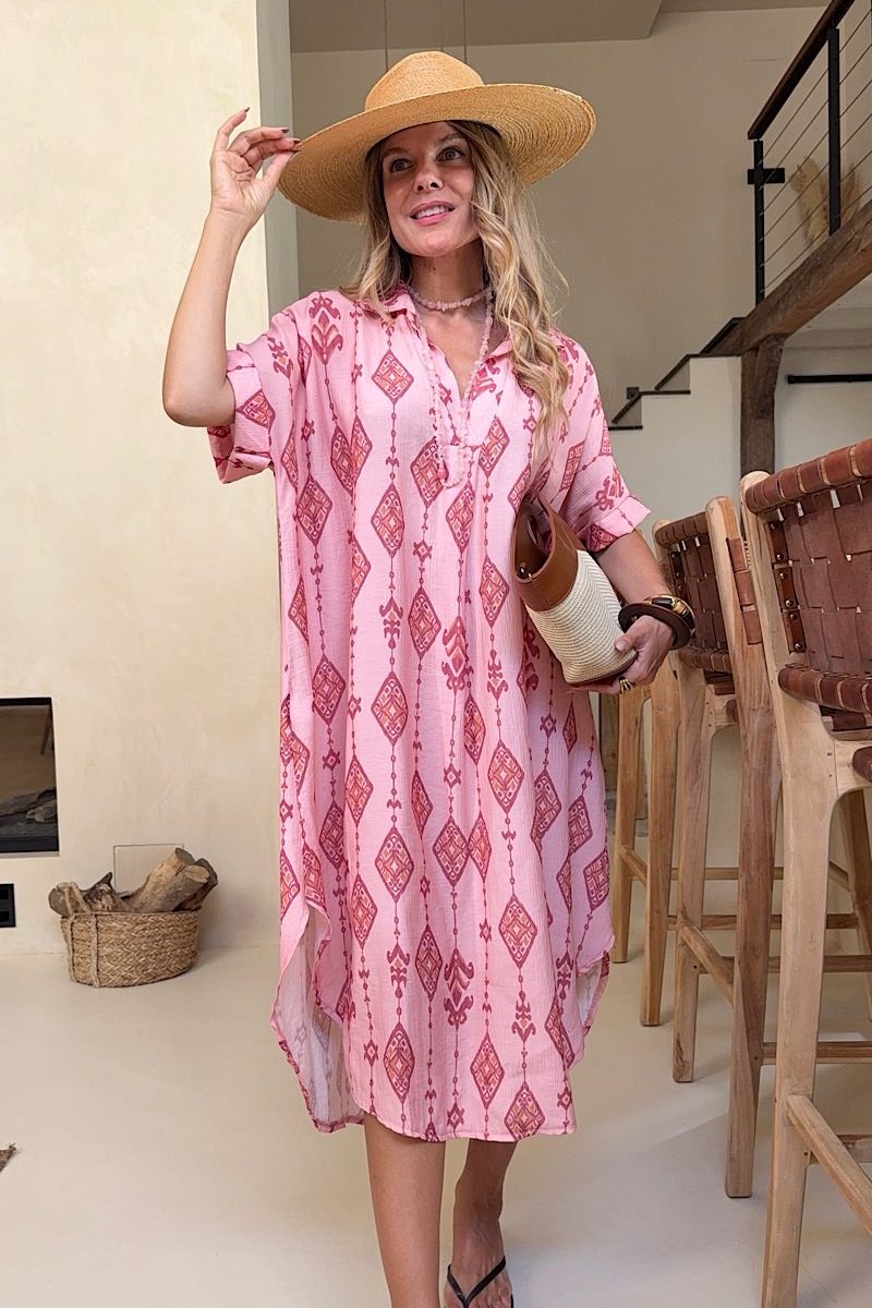Kaftan Pink Peru