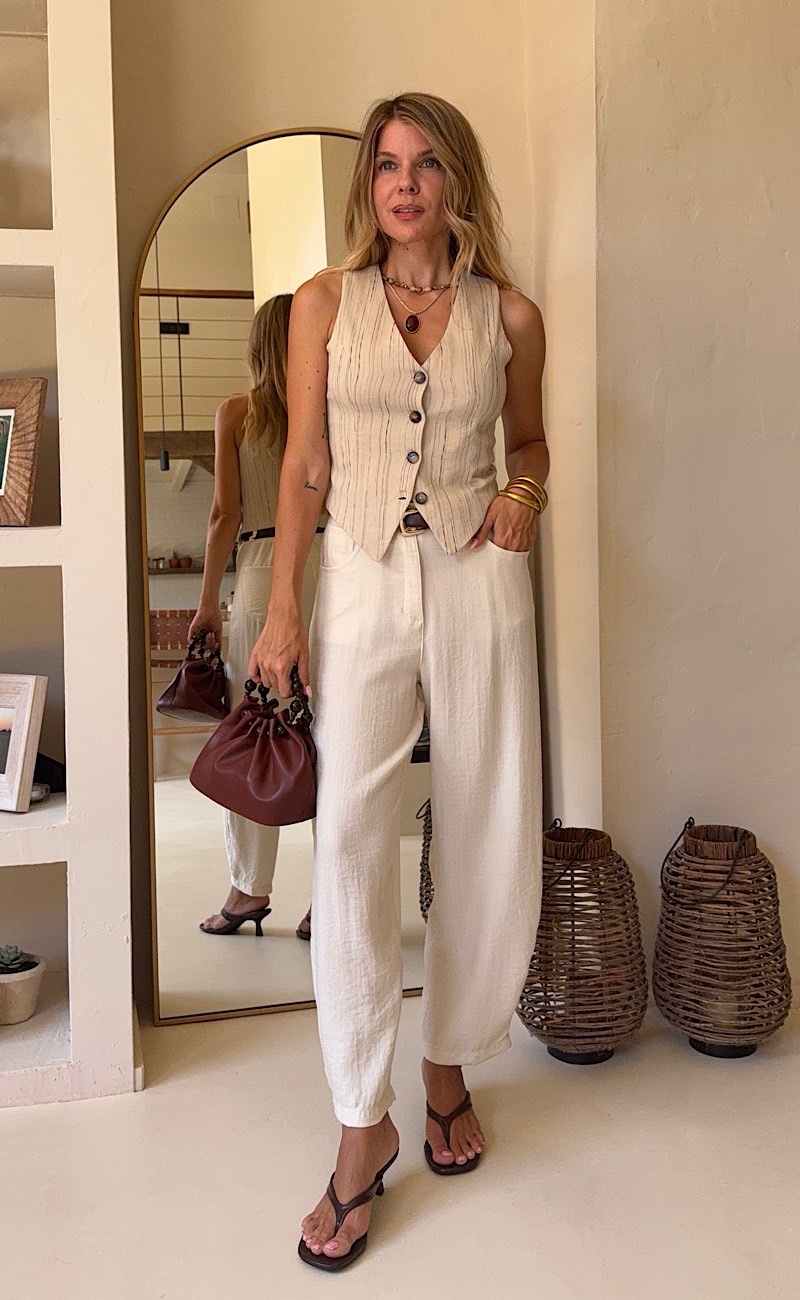 Pantalon Beige Cannes - Imagen 2