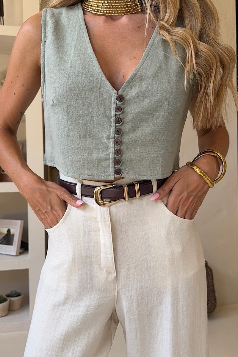 Blusa Mint Hippie Chic