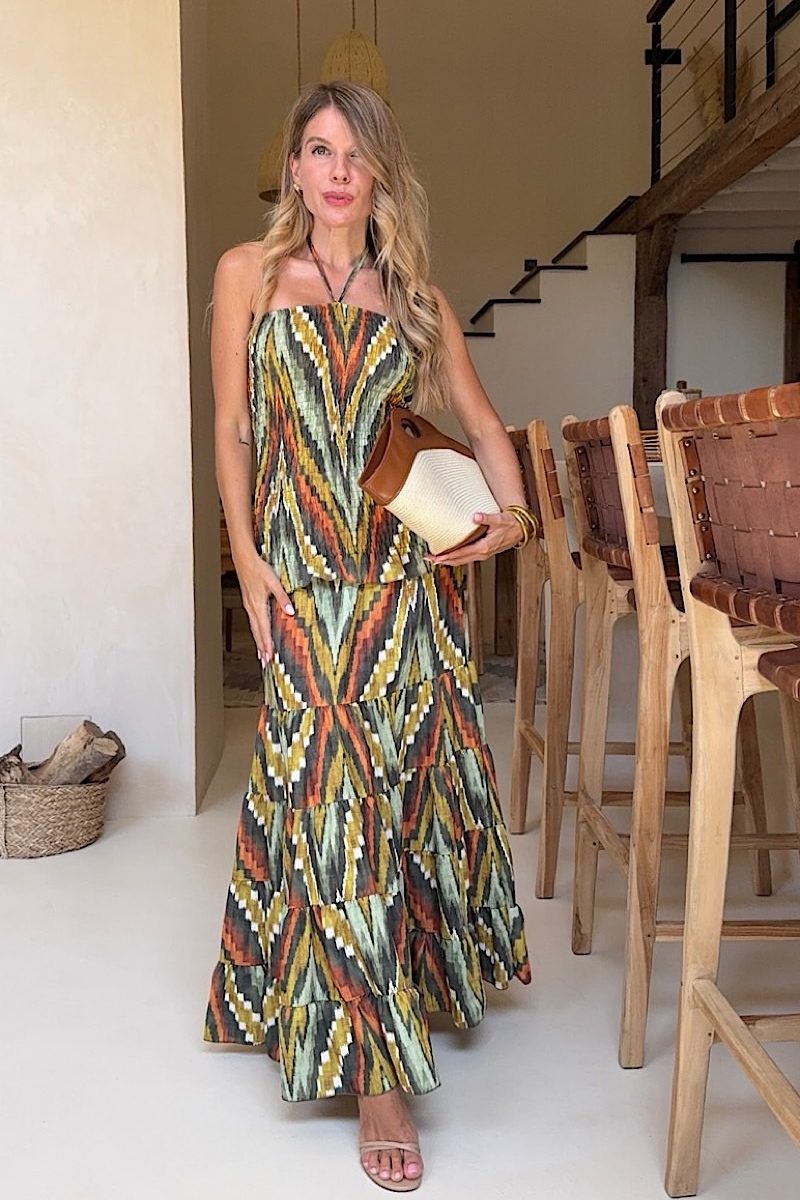 Vestido Kaki Sahara