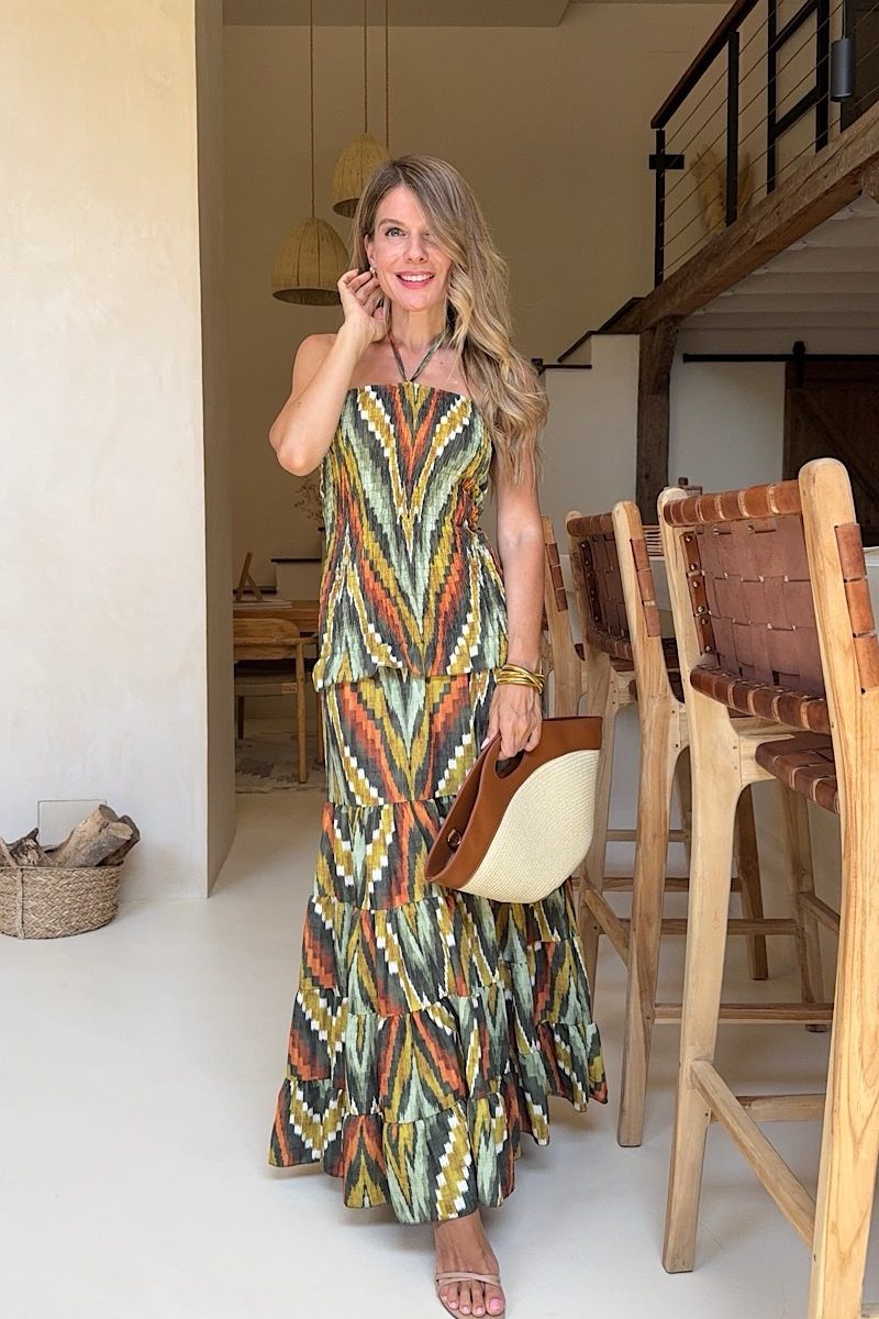 Vestido Kaki Sahara