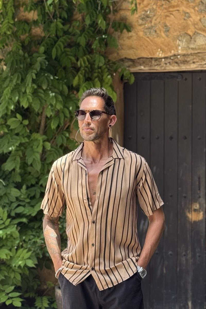 Camisa Camel Hugo