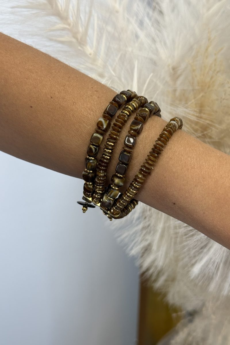 Pulseras Brown Nacar
