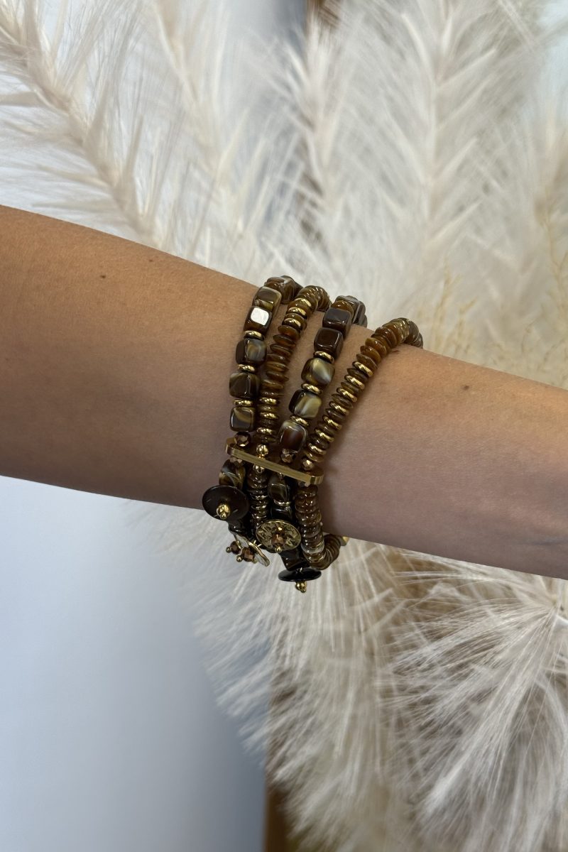 Pulseras Brown Nacar