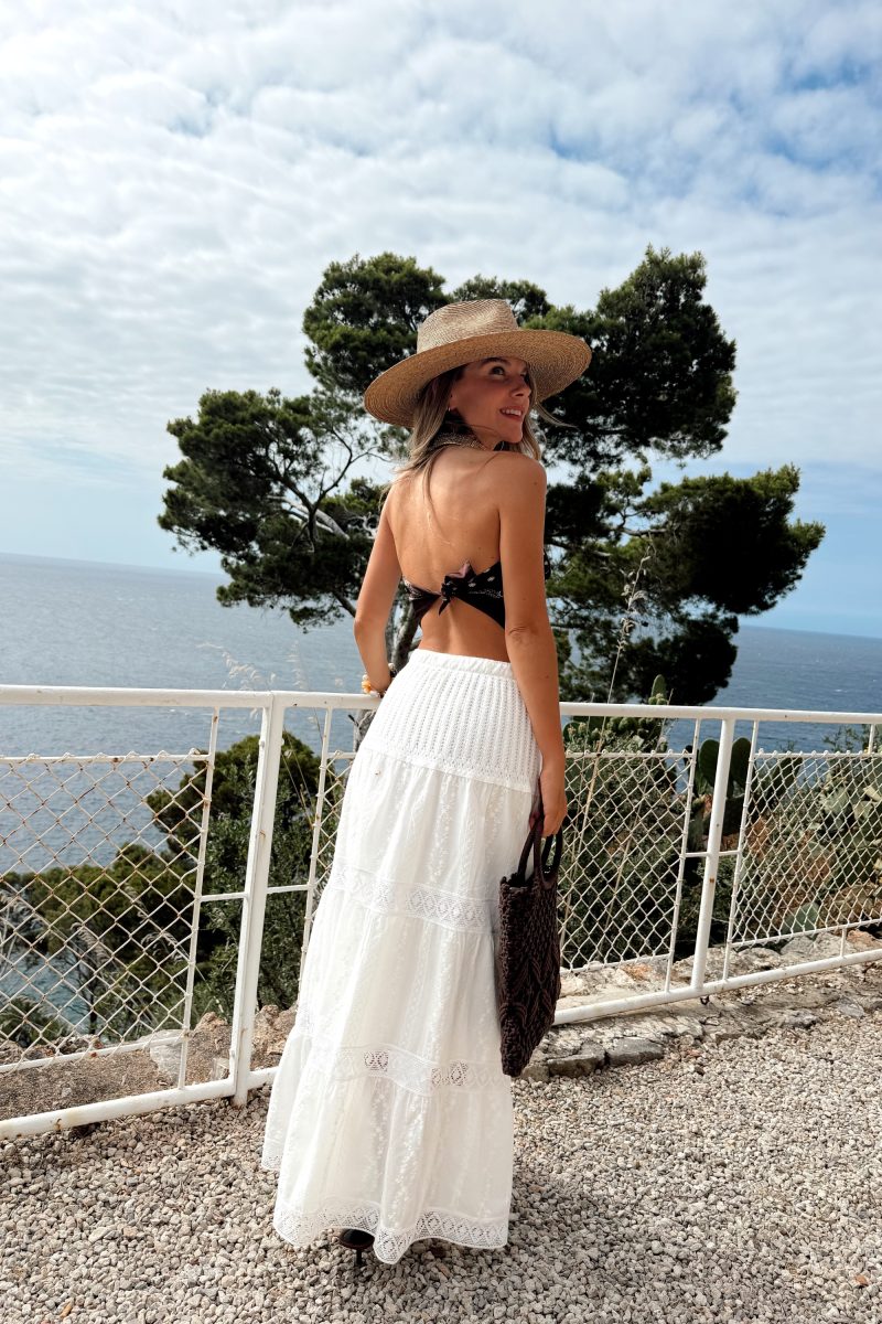 Falda Blanca Palma