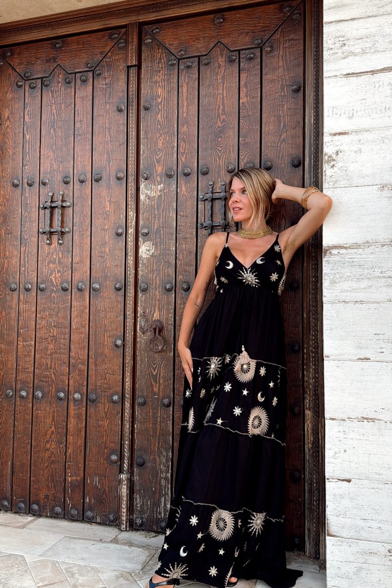 Vestido Negro Arabia