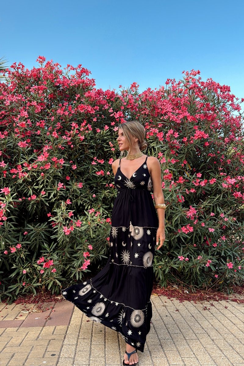 Vestido Negro Arabia