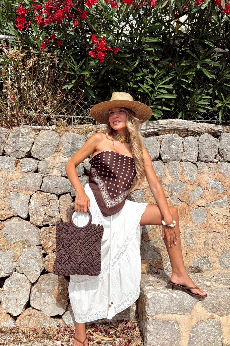 Bandana Marron Deia