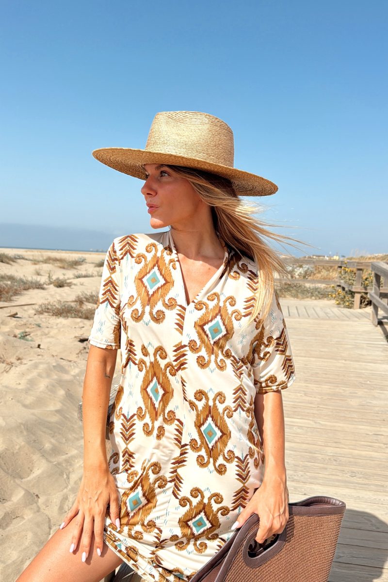 Kaftan Camel Lourdes