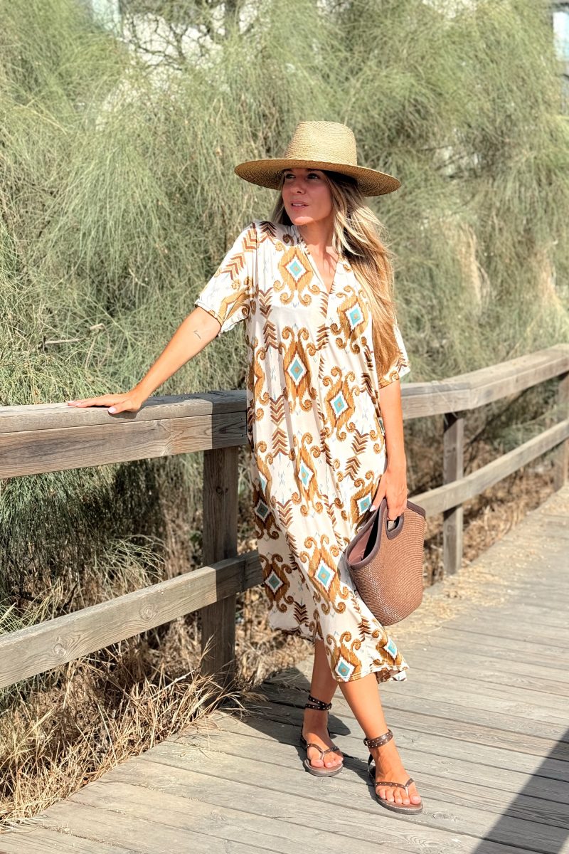 Kaftan Camel Lourdes