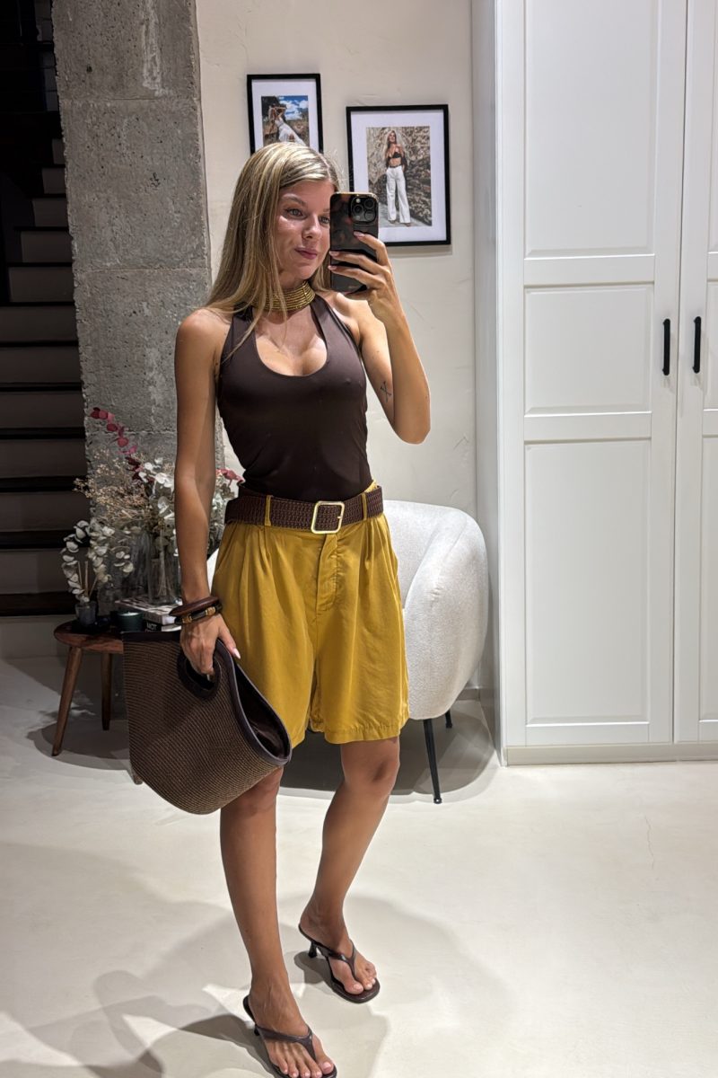 Top Marron Sylvie