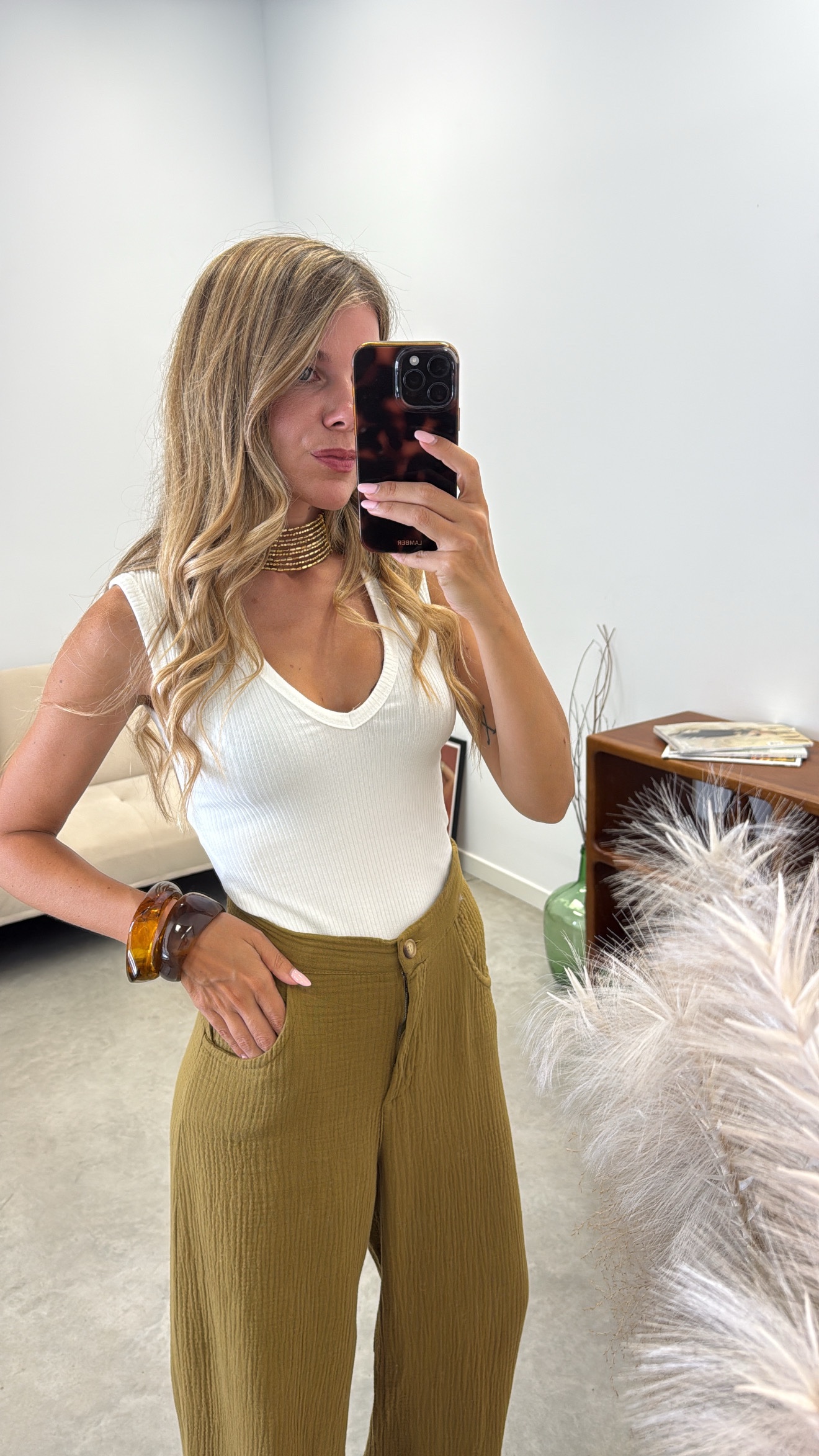 Pantalon Verde Javea - Imagen 3