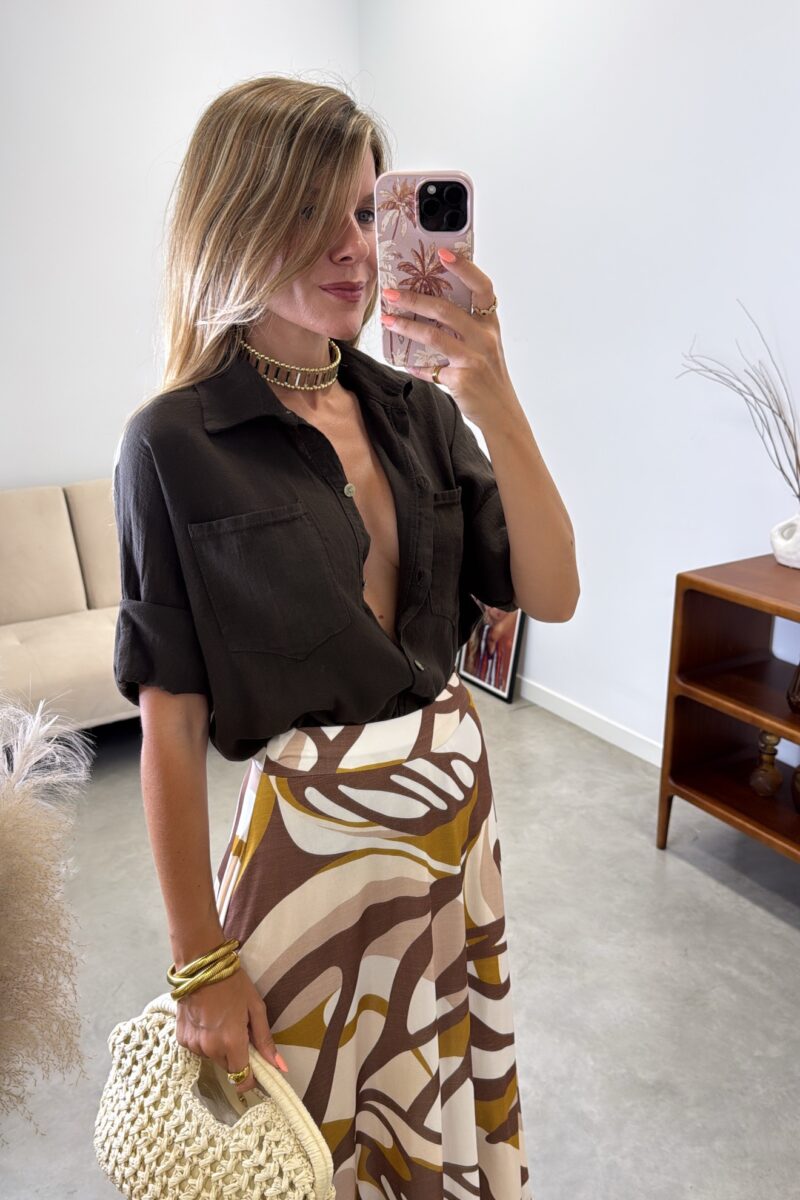 Falda Beige Malta