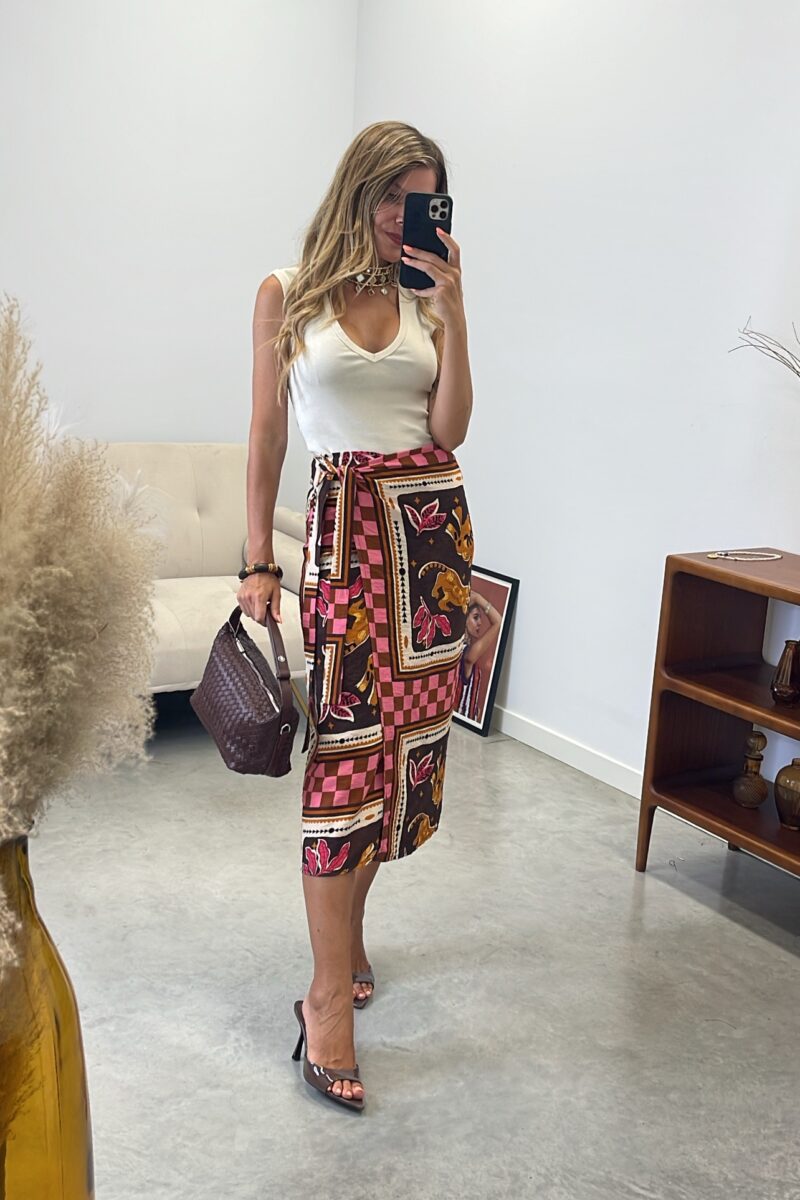 Falda Pink Amara