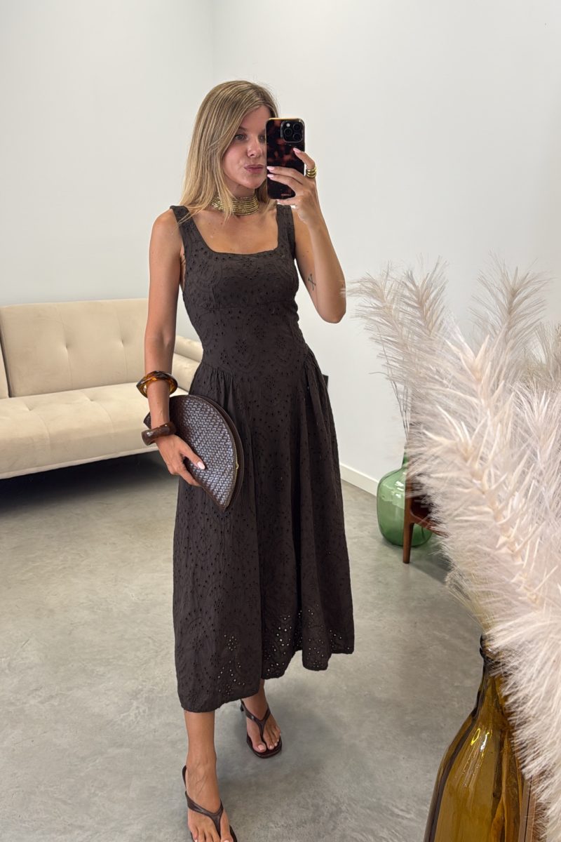 Vestido Marron Bellucci