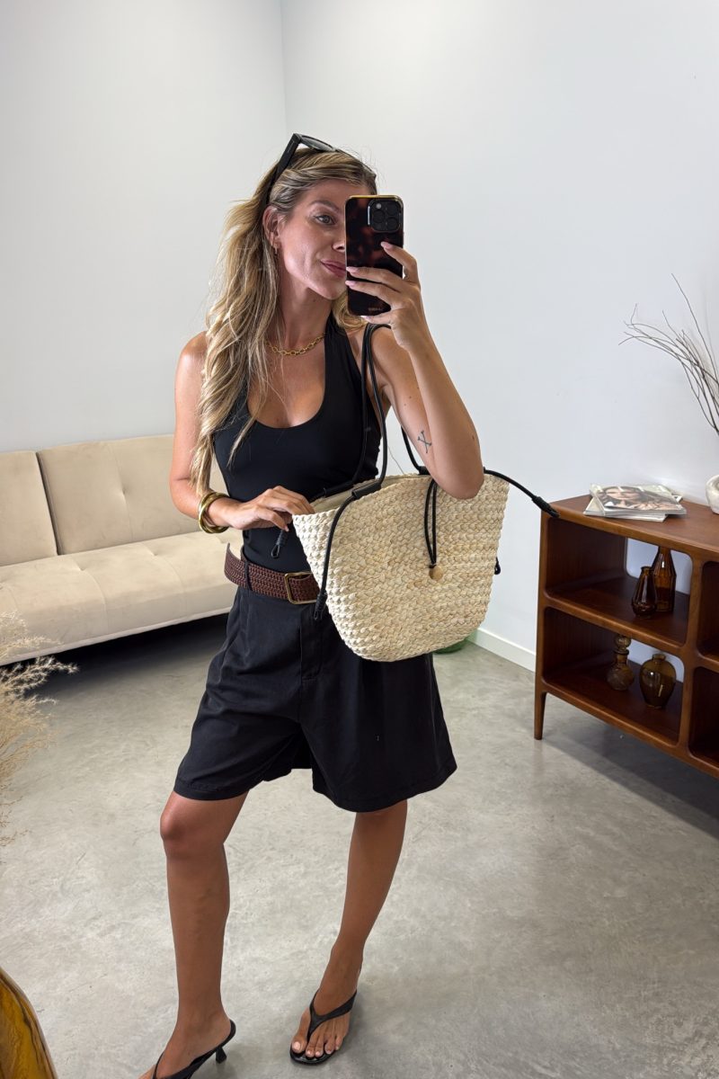 Capazo Beige and Black