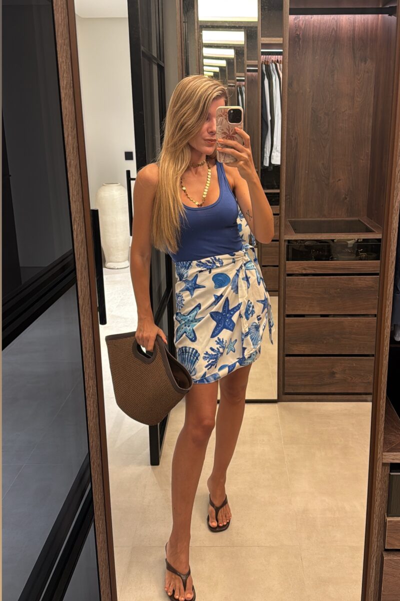 Falda Klein Shell