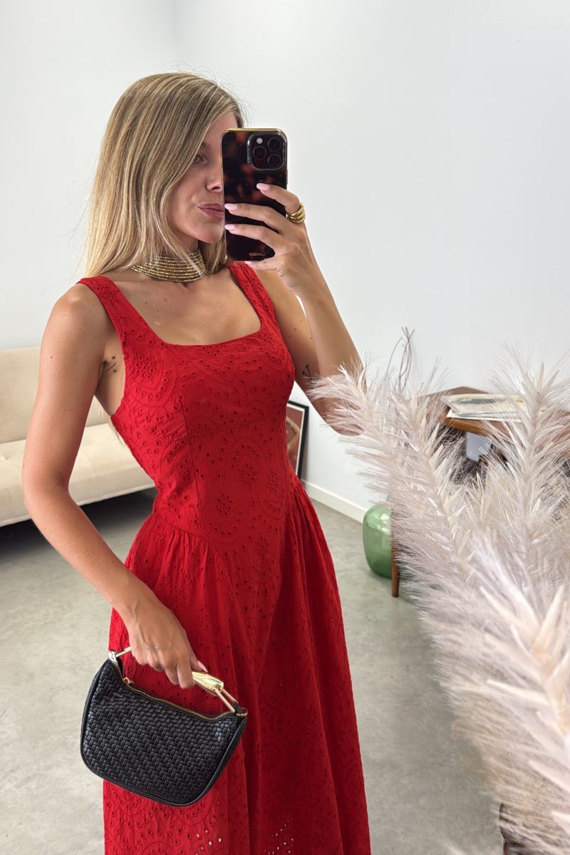Vestido Rojo Bellucci