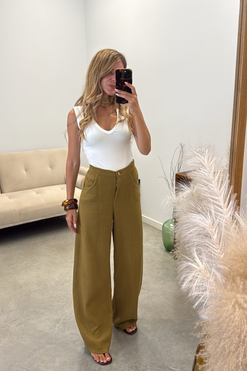 Pantalon Verde Javea