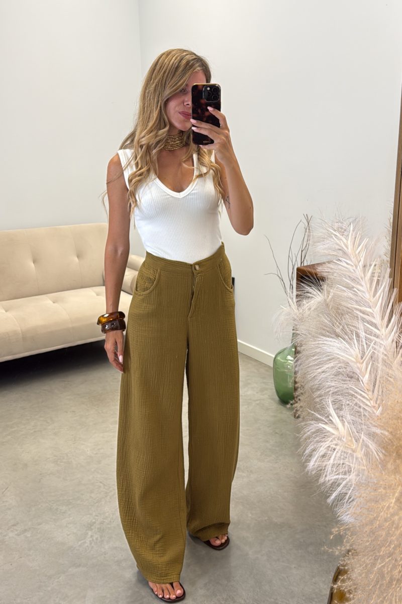 Pantalon Verde Javea
