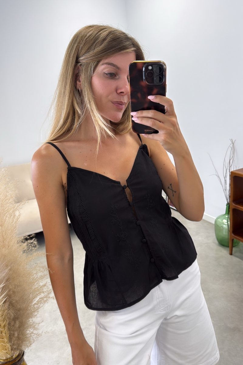 Top Negro Iris