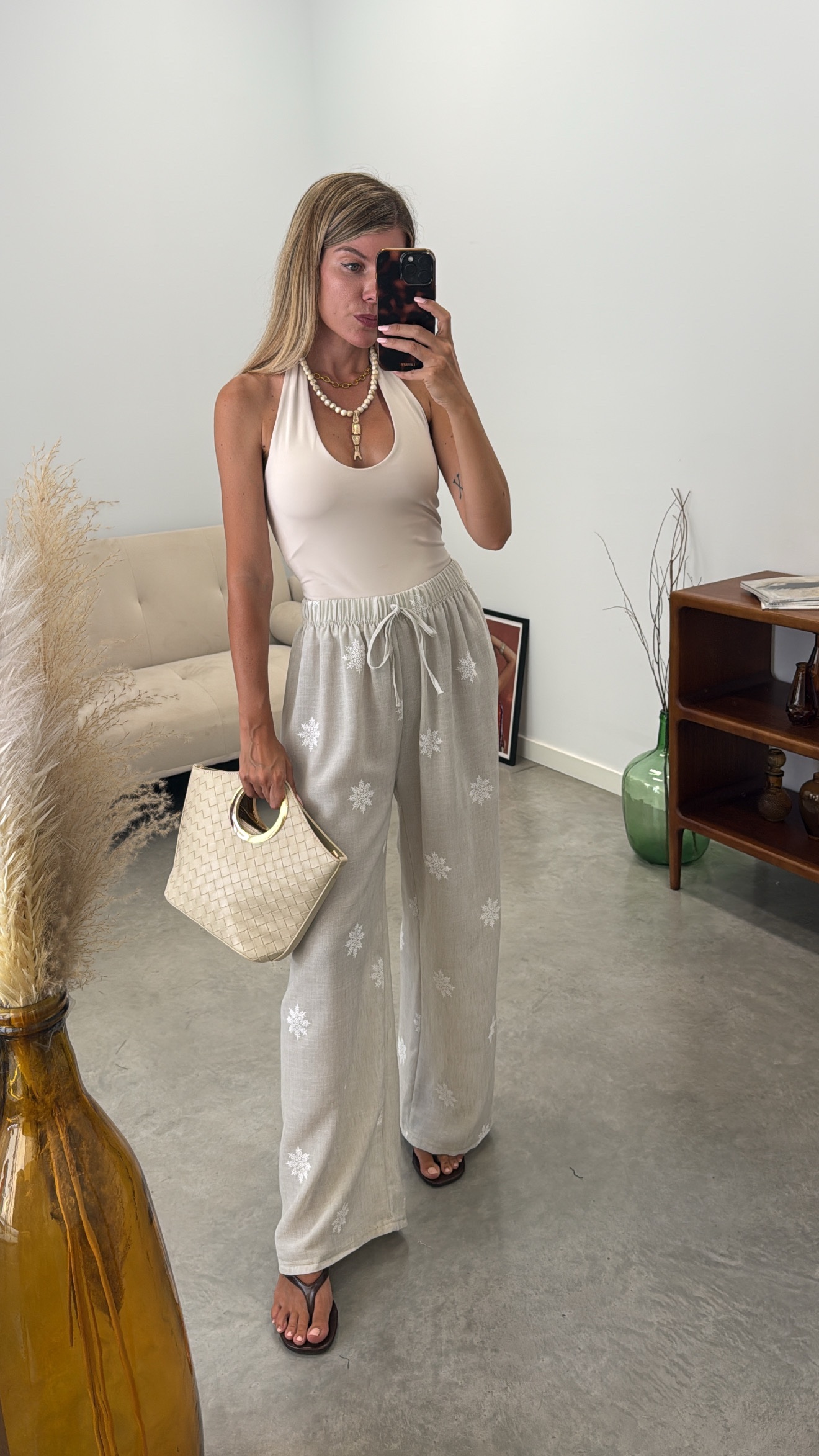 Pantalon Beige Sienna