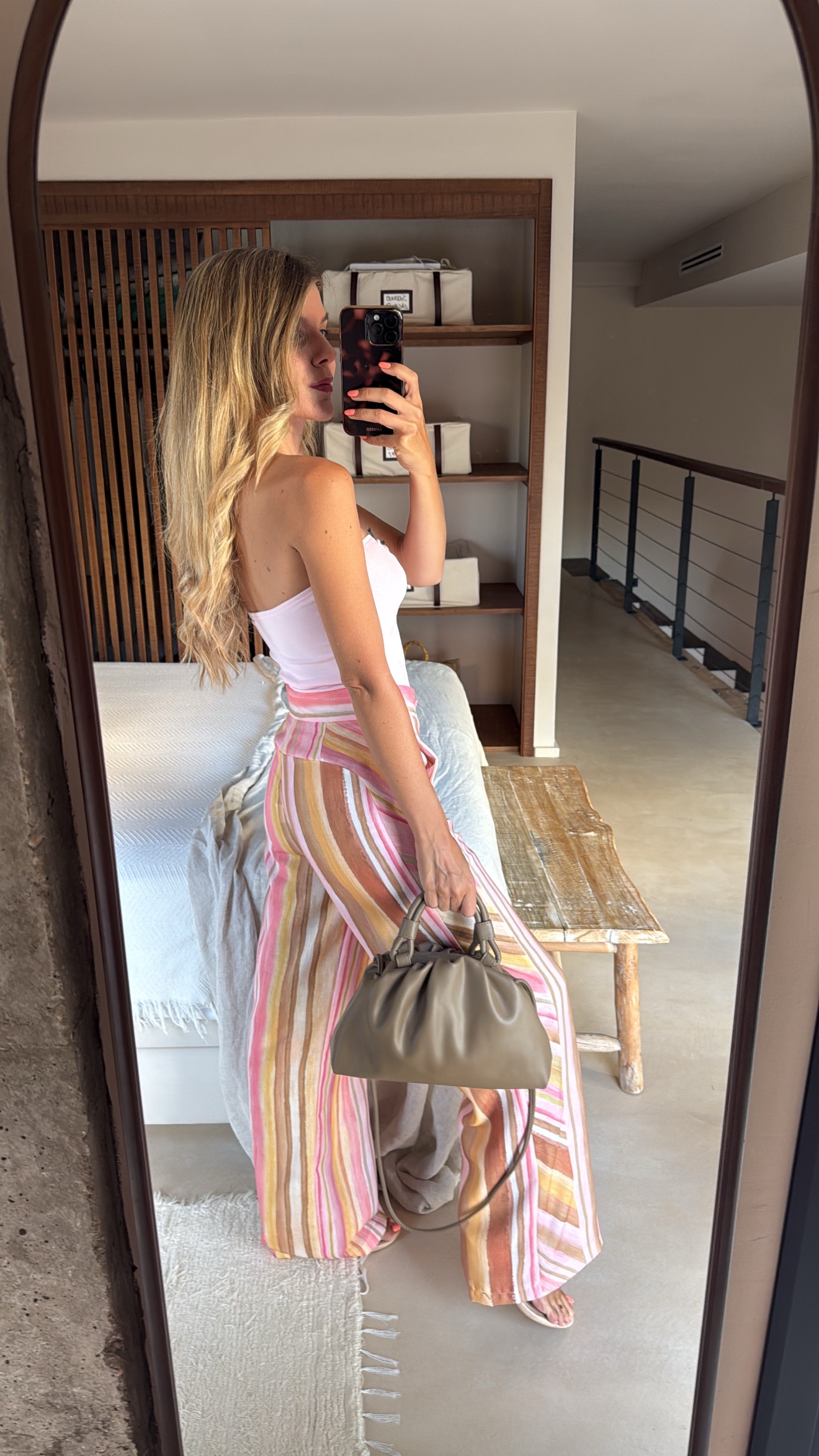 Pantalon Rosa Comporta - Imagen 4