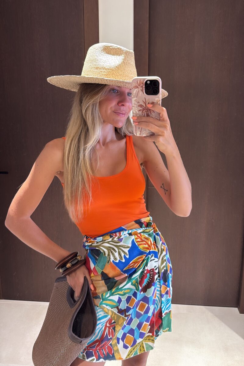 Top Crop Naranja