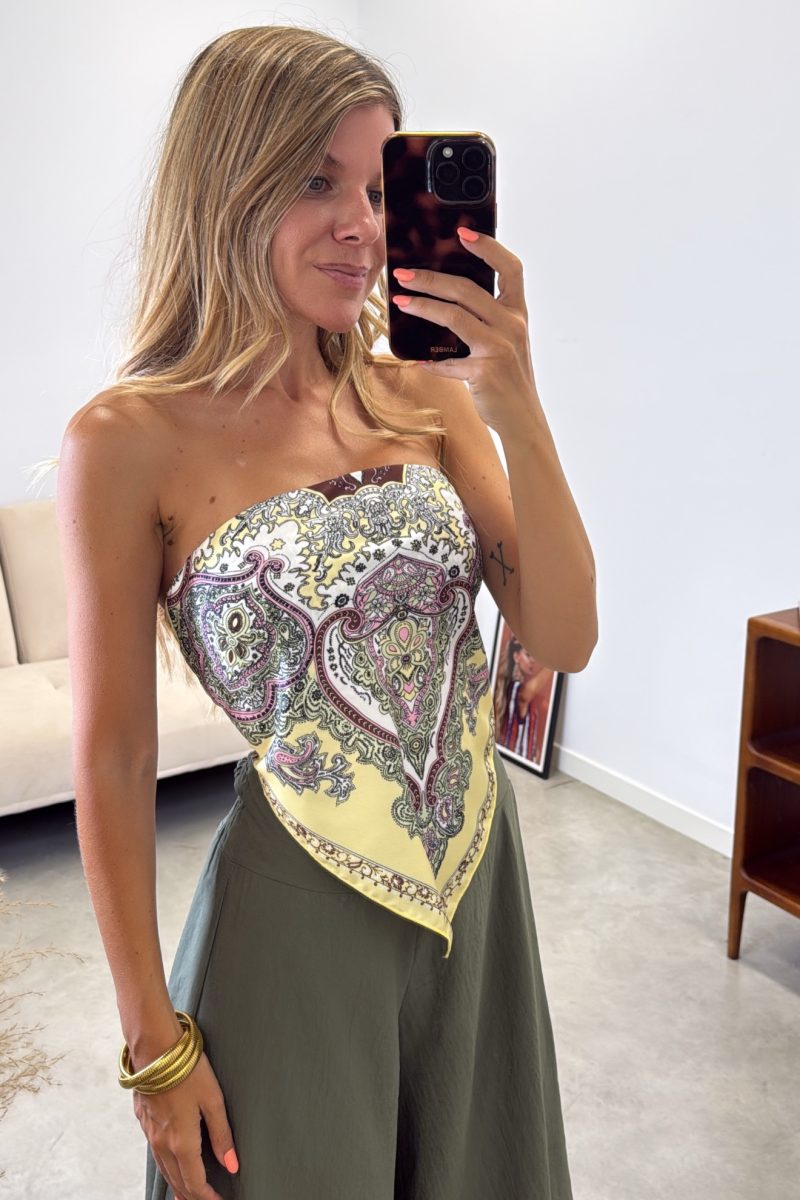 Top Amarillo Bandana