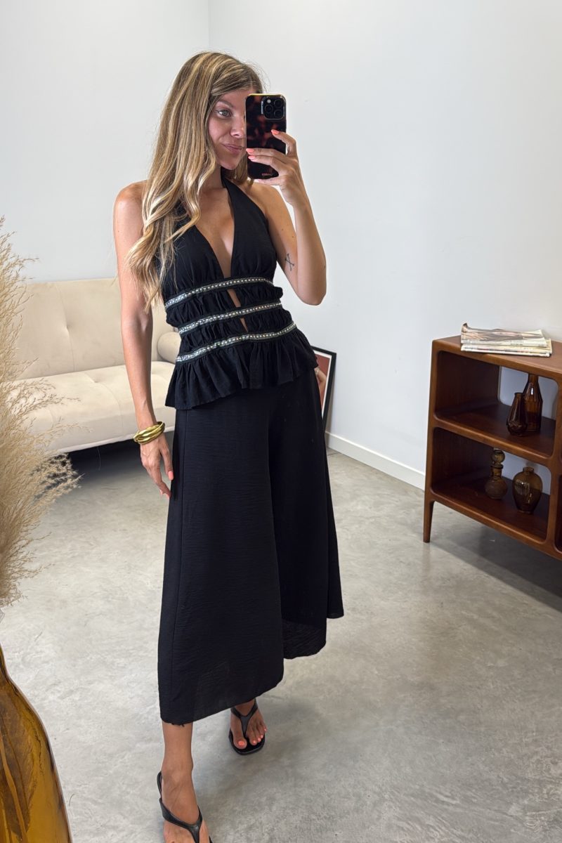 Pantalon Negro Monaco