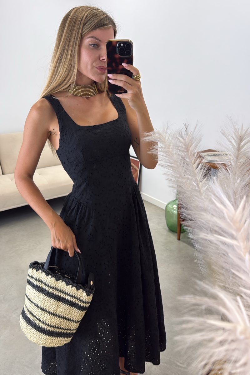 Vestido Negro Bellucci