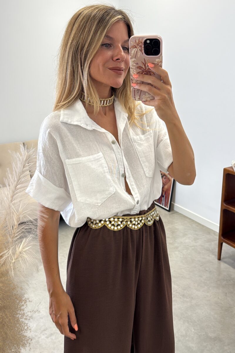 Pantalon Marron Bombacho