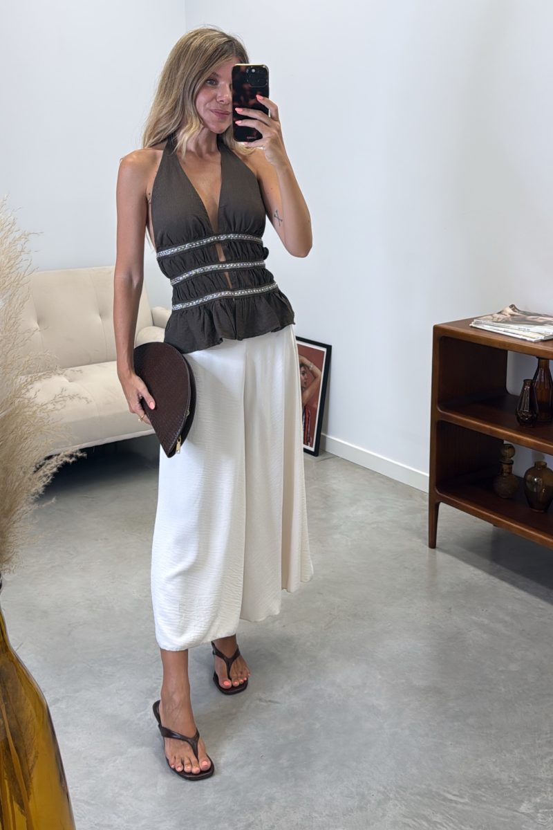Top Marron Viena