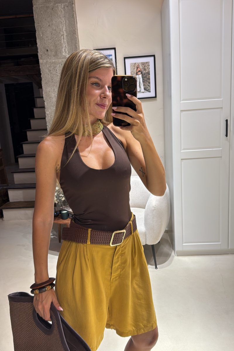 Top Marron Sylvie