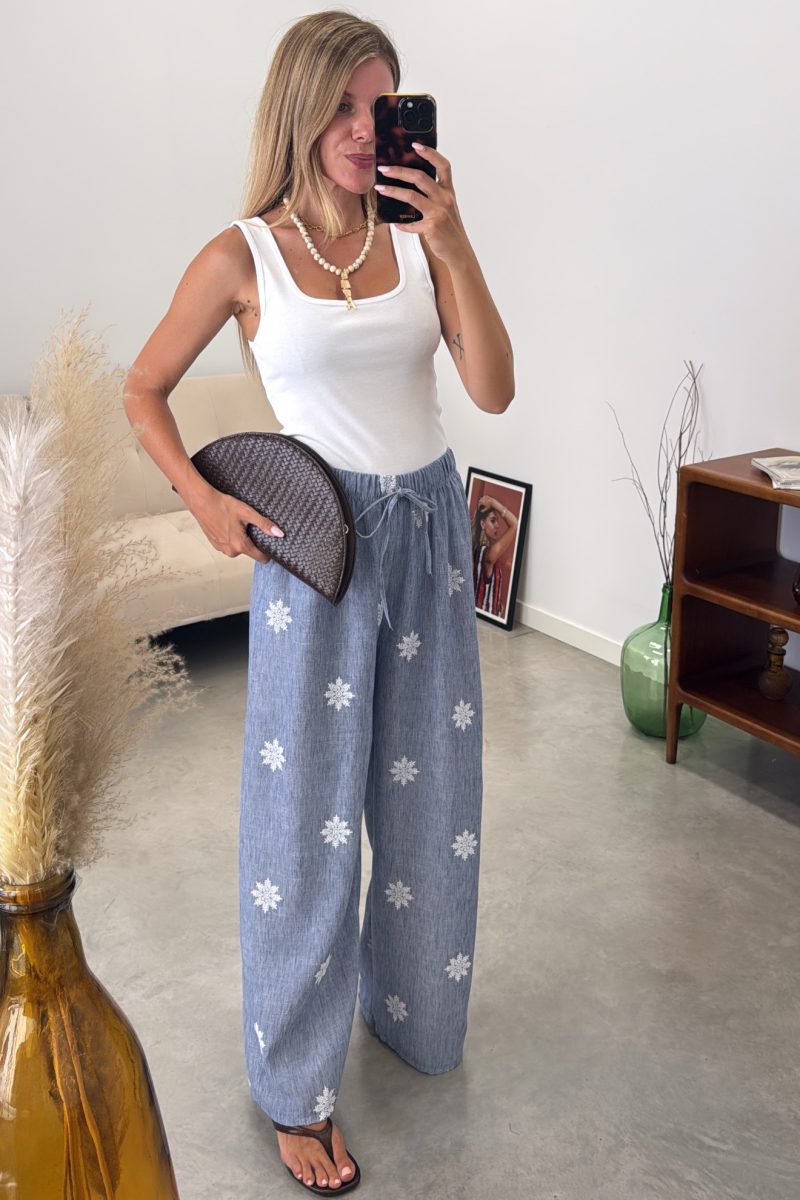 Pantalon Azul Sienna