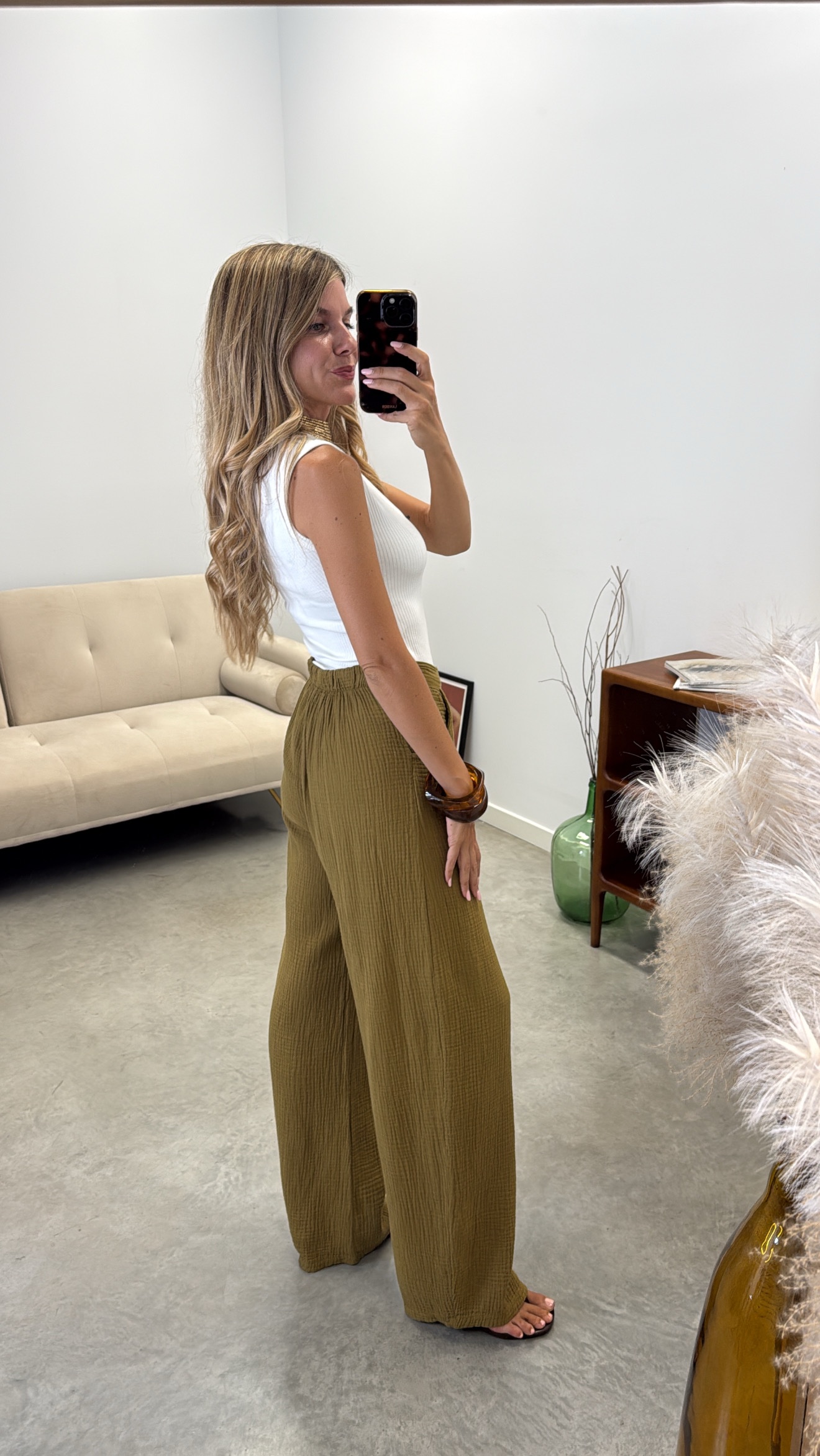 Pantalon Verde Javea - Imagen 4