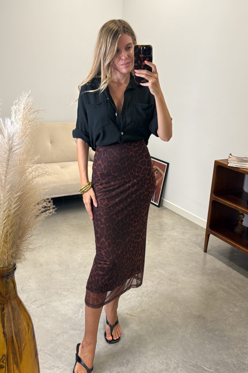 Camisa Negra Cotton