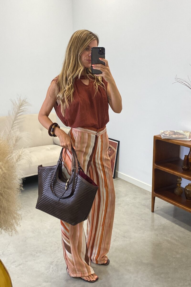 Bolso Marron Italy