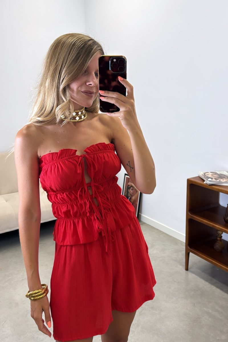 Conjunto Rojo Alessia