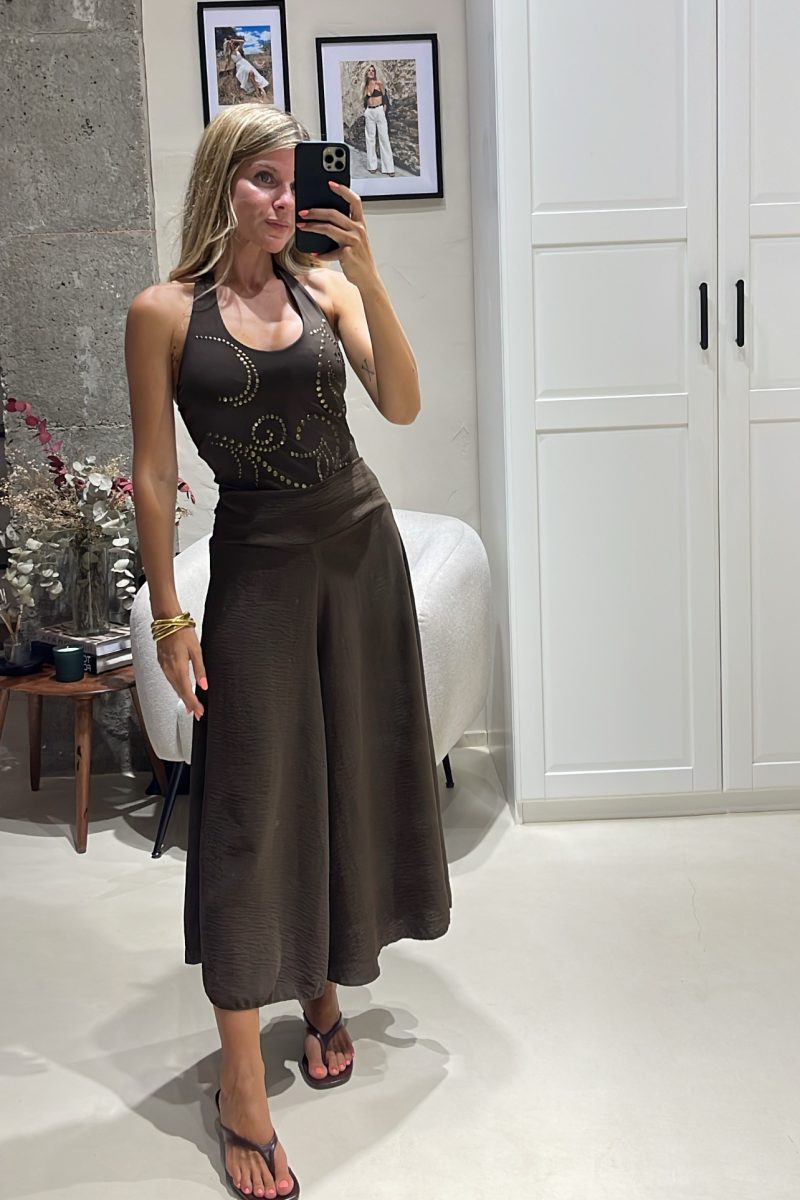 Pantalon Marron Monaco
