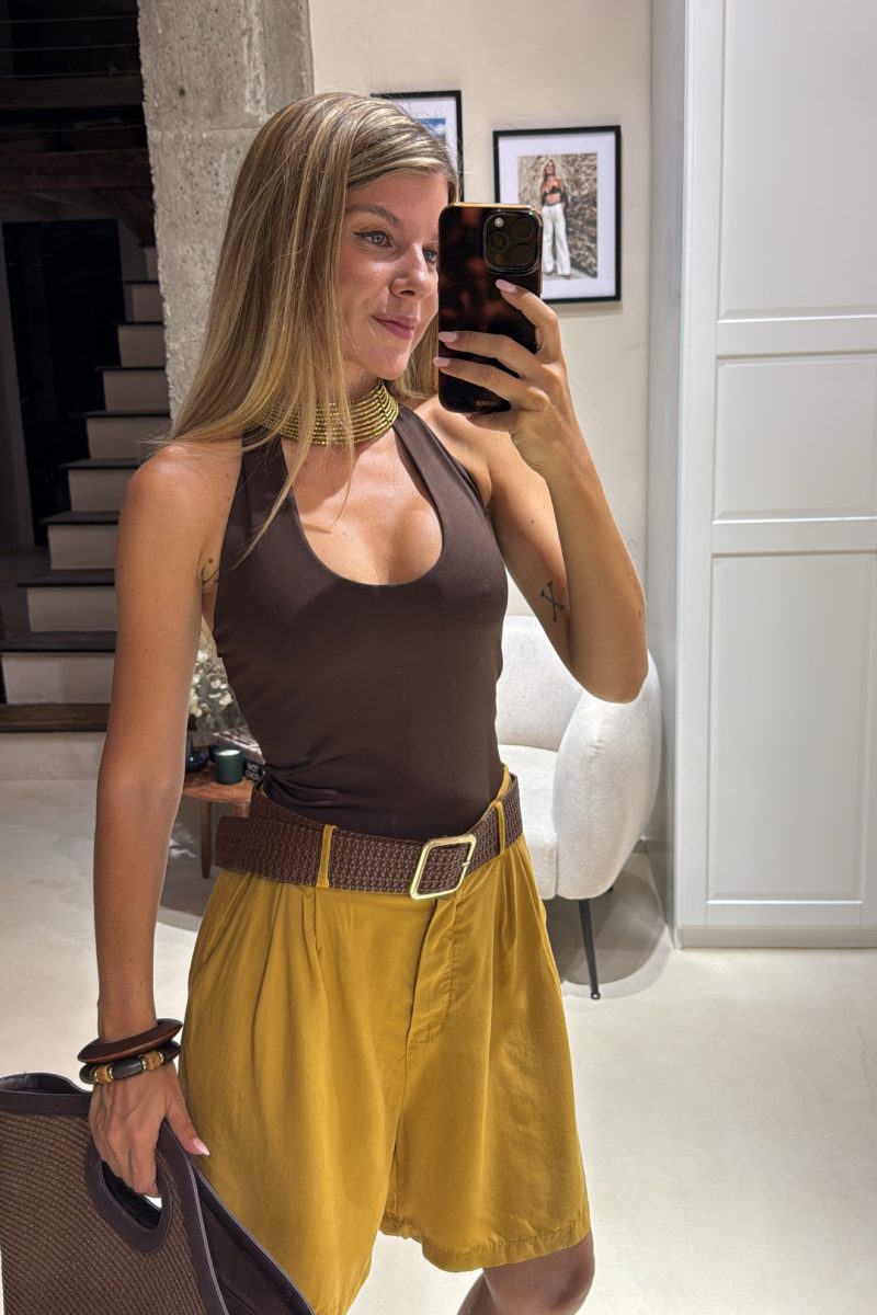 Bermuda Mostaza Chiara