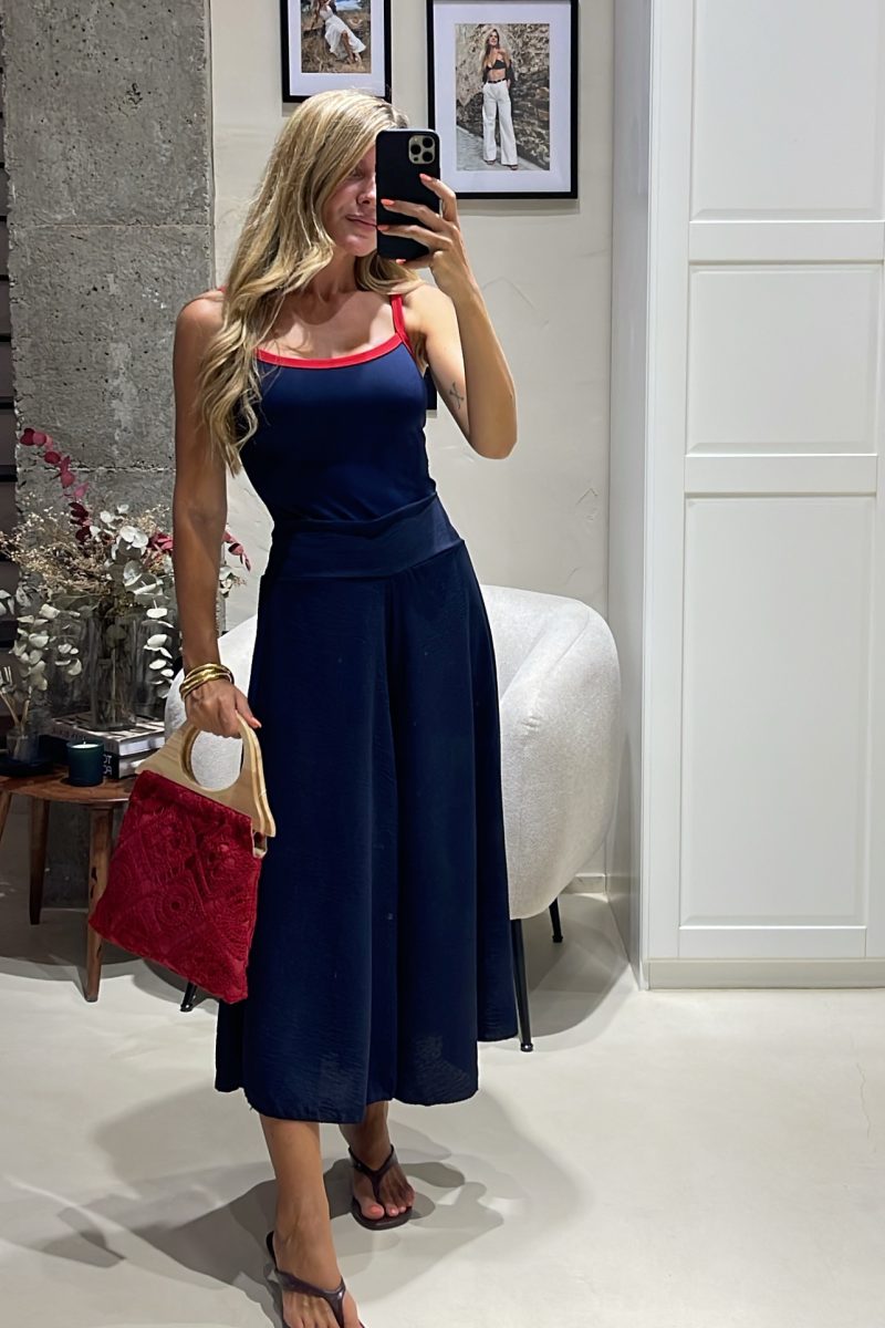 Pantalon Marino Monaco