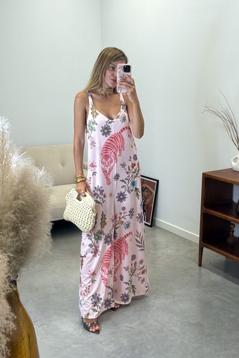 Mono Pink Tiger