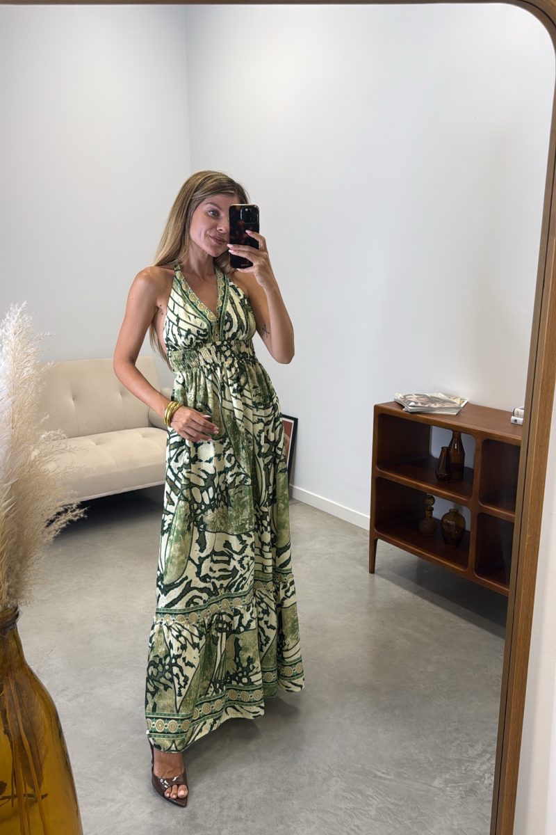 Vestido Verde Arabia