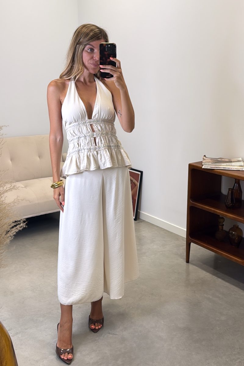 Pantalon Beige Monaco