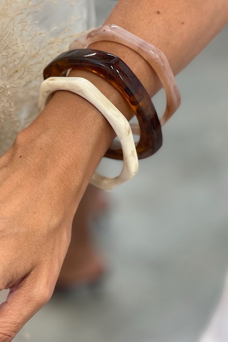 Trio de Pulseras Nude
