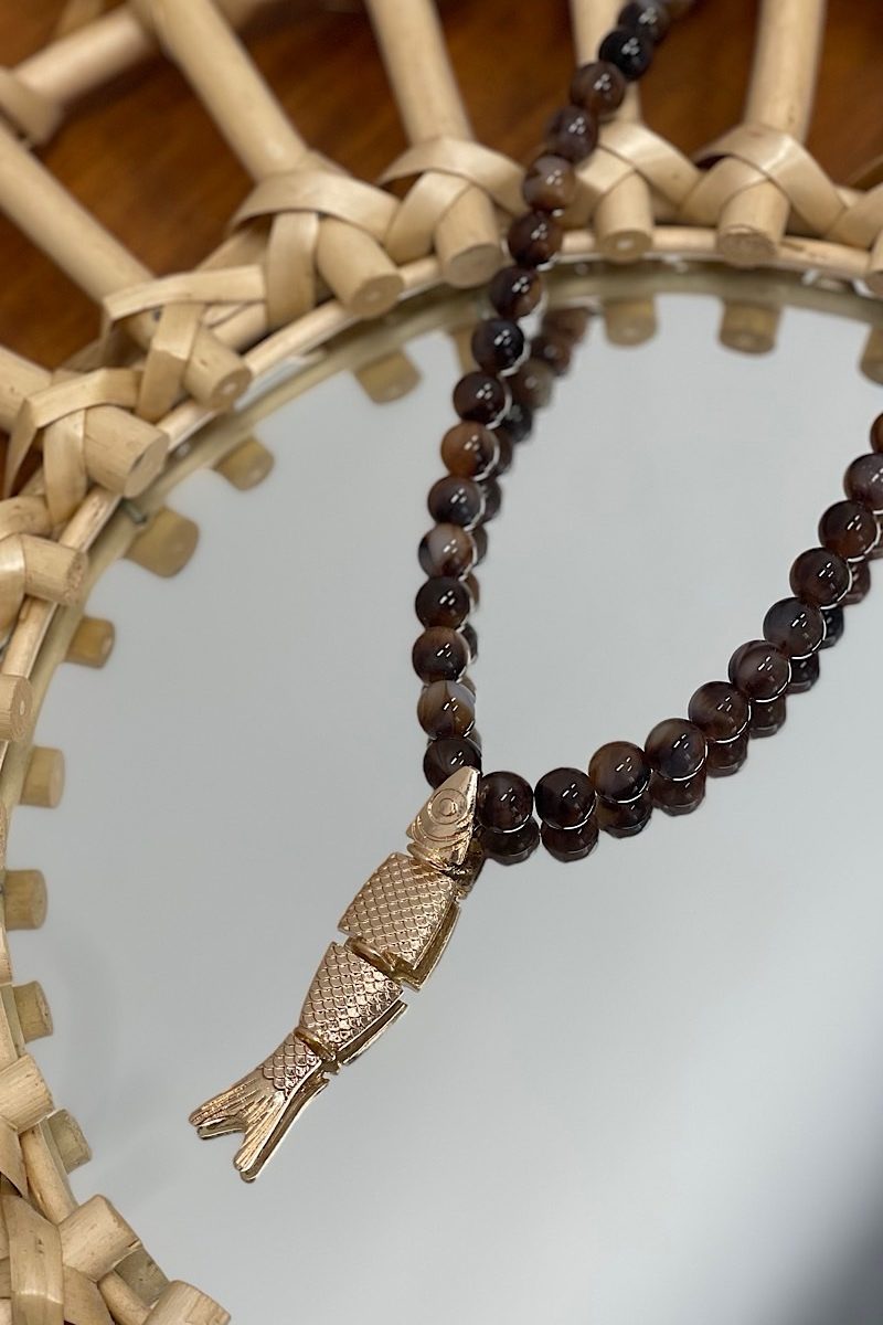 Collar Marron Luanco