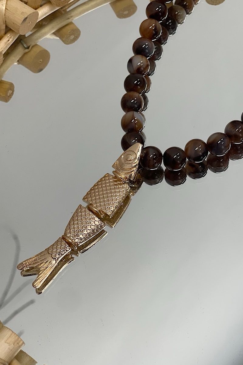 Collar Marron Luanco