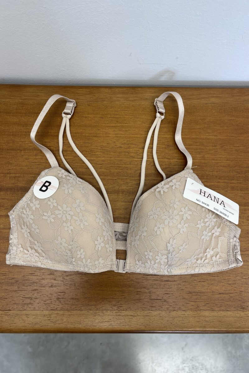 Sujetador Nude Flowers
